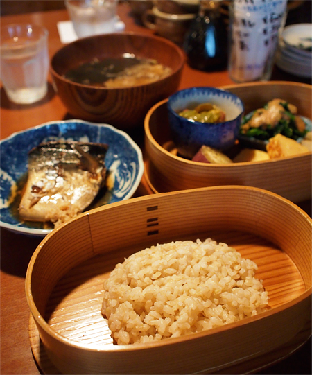 盛岡レストラン「くふや」の玄米定食
